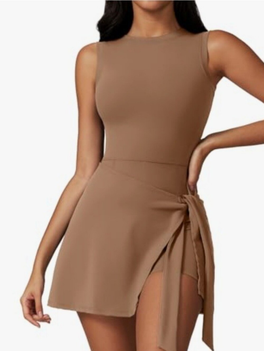 New Mini Tennis Golf Bodycon Romper Skort Athletic Dress